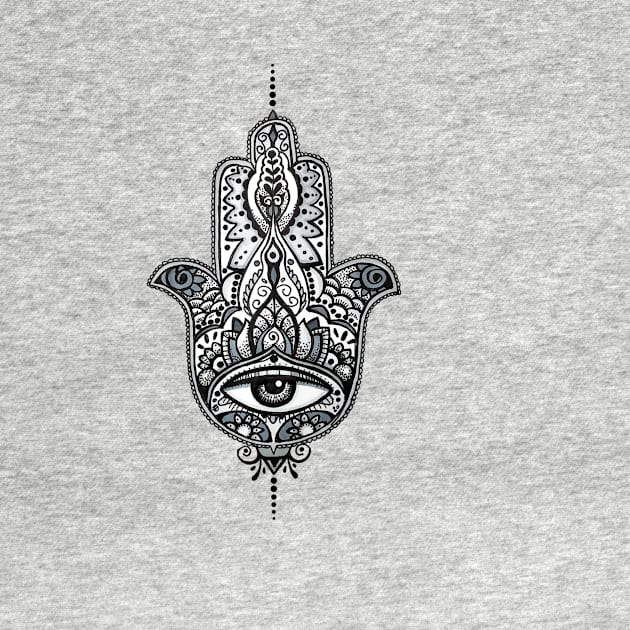 HAMSA Spiritual Design by Cre8tiveSpirit